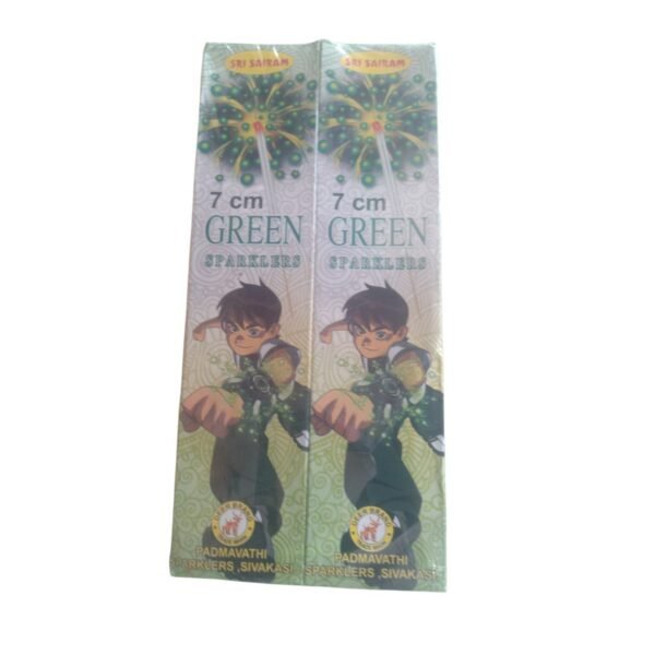 Green Sparkler 7cm